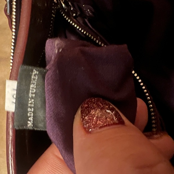MIU MIU Gray Matelassé Ruffled Puff Leather - Picture 4 of 16